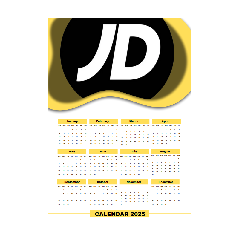 Calendario benéfico 2025 - JD Sports