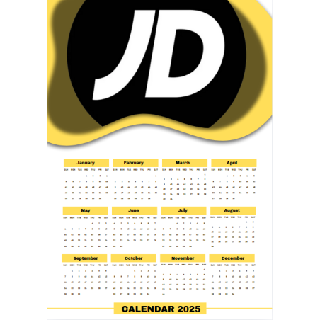 Calendario benéfico 2025 - JD Sports